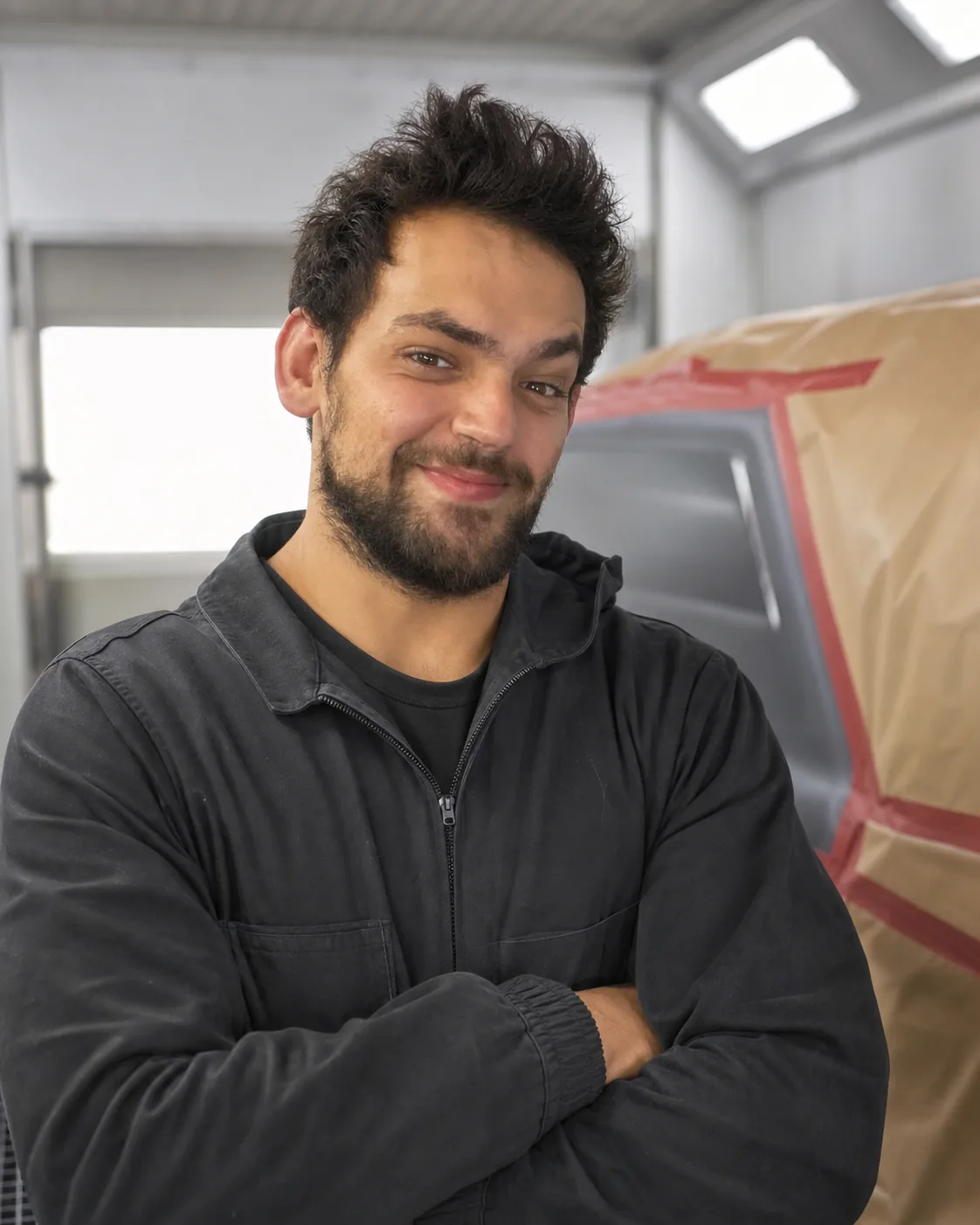 Abdul aus der Lackiervorbereitung
